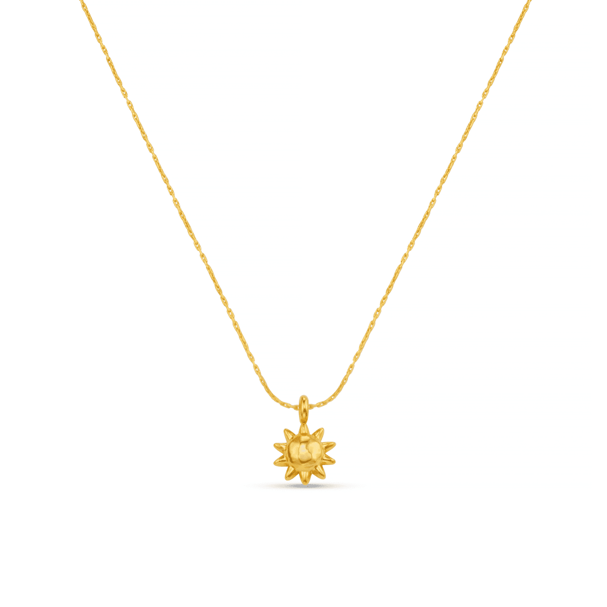 31424 Mini Molten Sun Collar Necklace