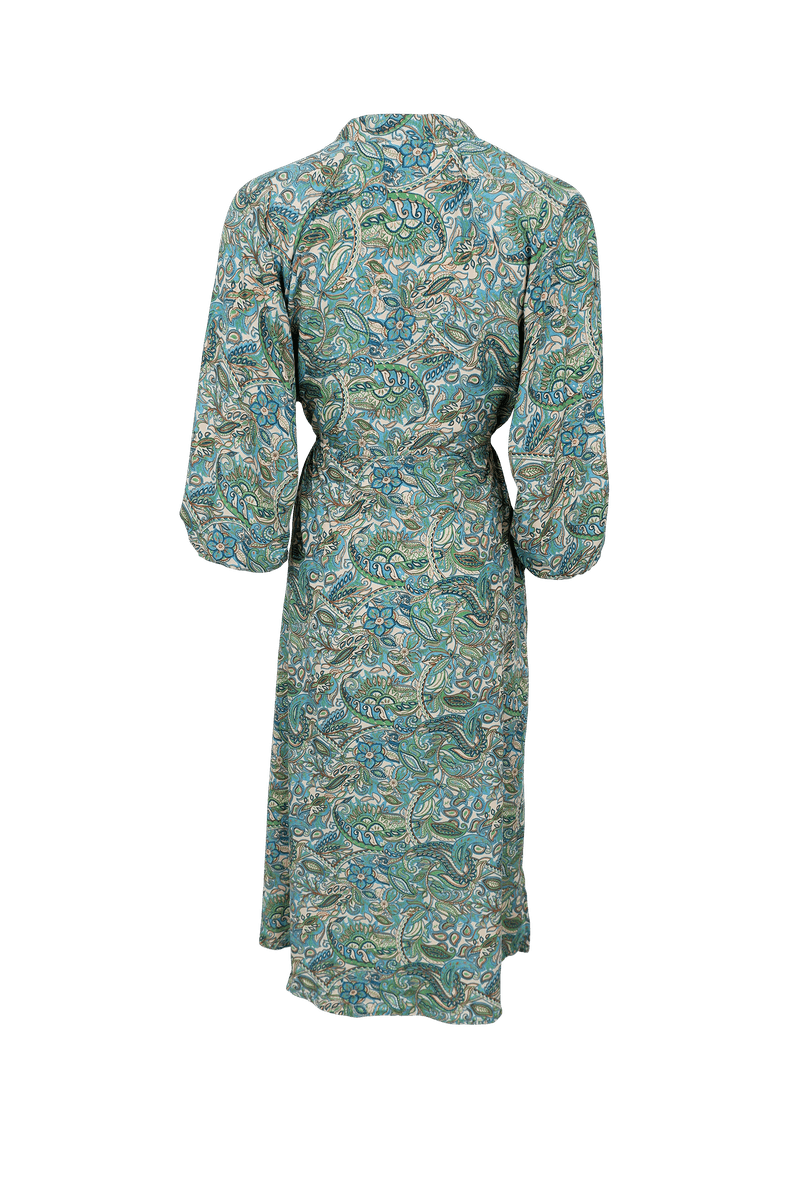 Luna Raglan Dress - Sea Green