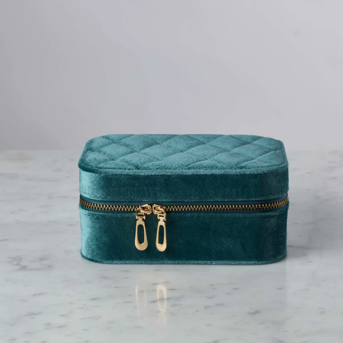 Smykkeskrin velour dobbelt 