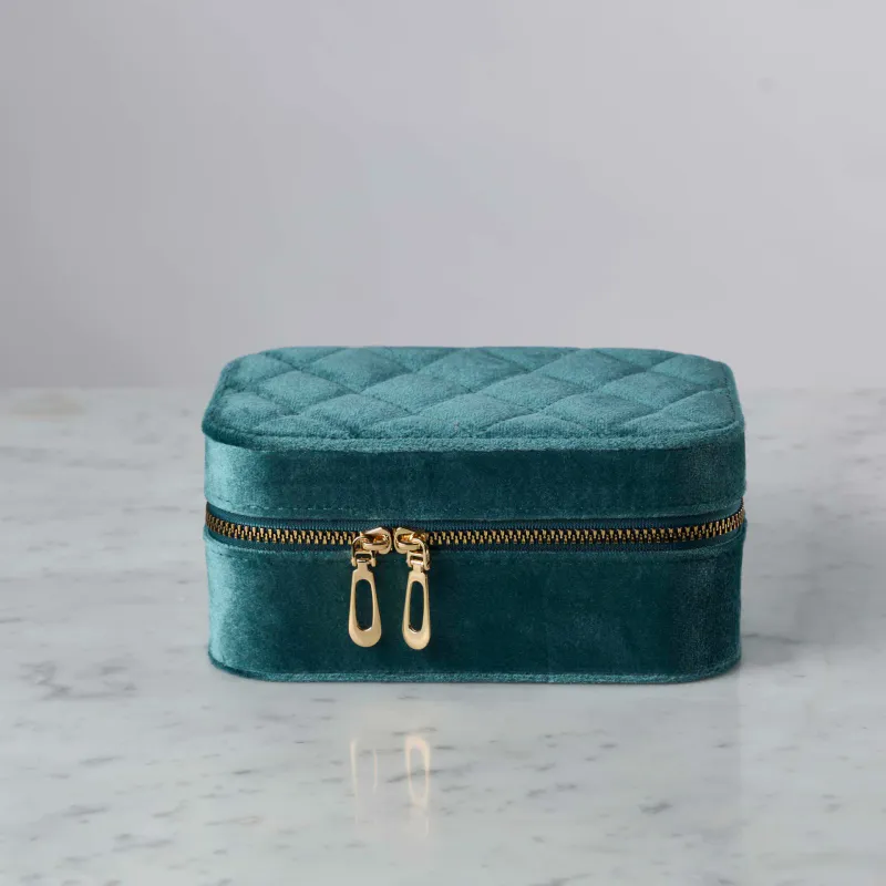 Smykkeskrin velour dobbelt 