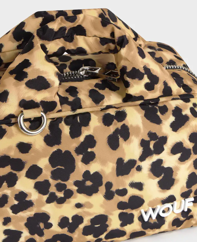 Feline Bowling Bag - Brown