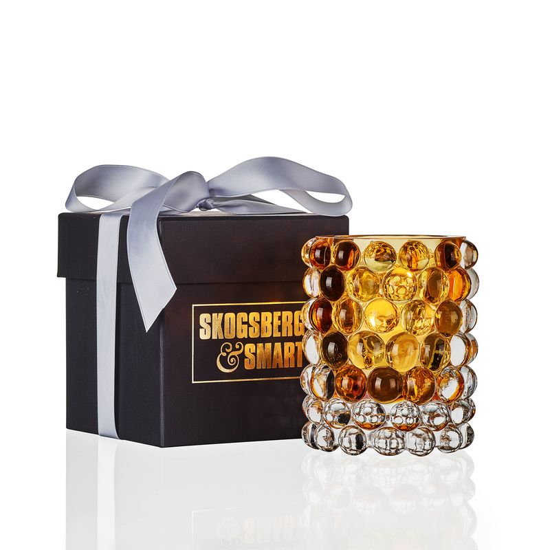 Hurricane Lamp Boule Amber