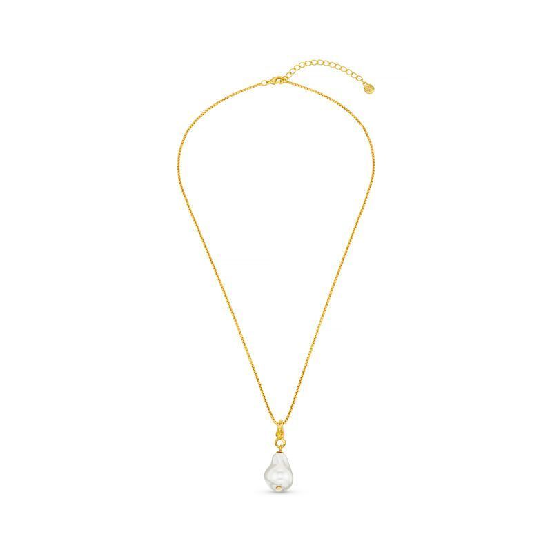 31469 Statement Pearl Mid-Lenght Necklace