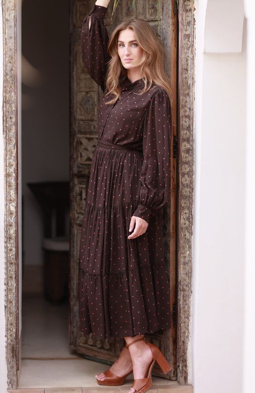 Ambrosia Long Dress - Bean & Berry